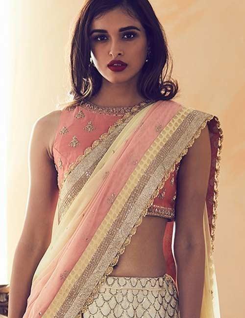 Sleeveless V Neck Saree Blouse | www.pixshark.com - Images ...