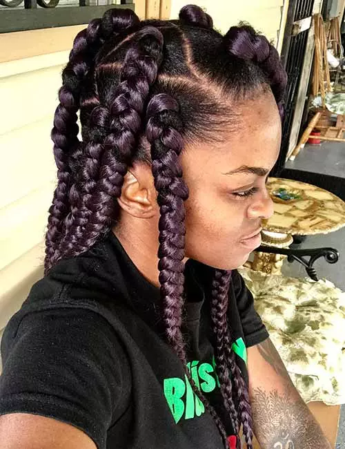 Violet Braids