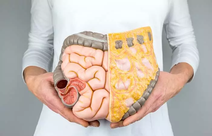 2. It Puts Pressure On Your Colon