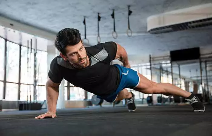4. He Regularly Hits The Gym