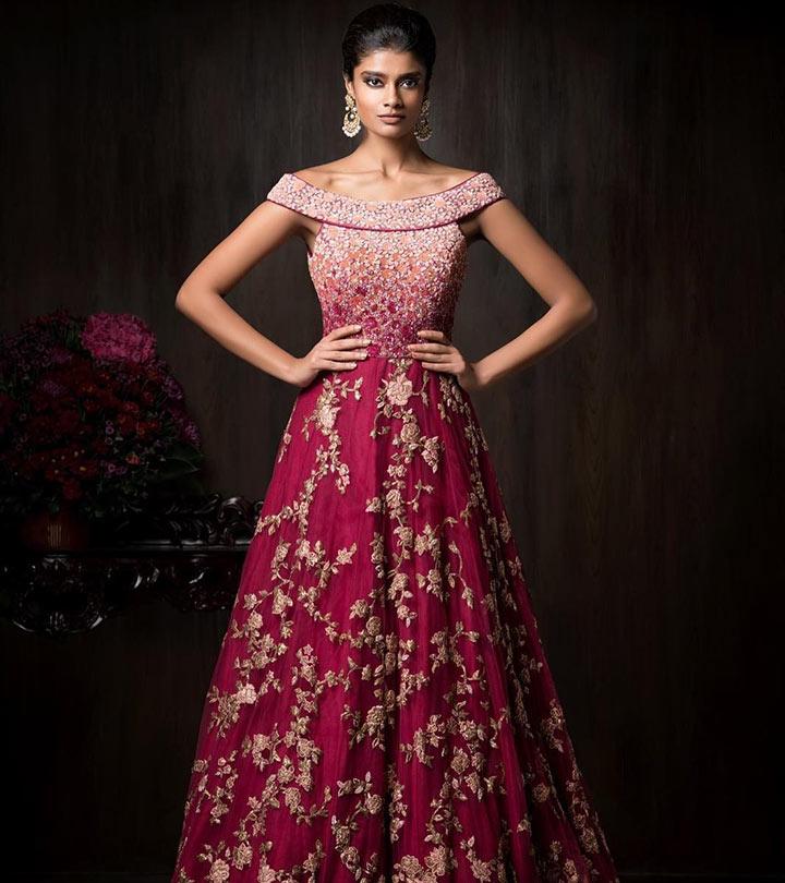 gown neck design 2019