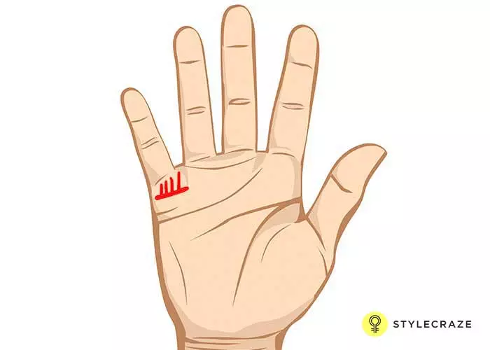 But if your lines are shallow, you will have a girl.