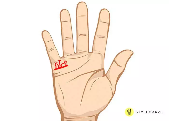 However, if the line forks out towards the base, then that means your children may be difficult to deal with and raise the right way.