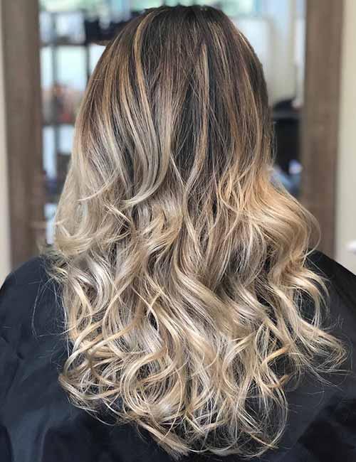 Ash Blonde Hair With Highlights