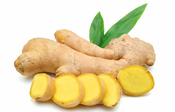 Ginger to get relief from dry mouth