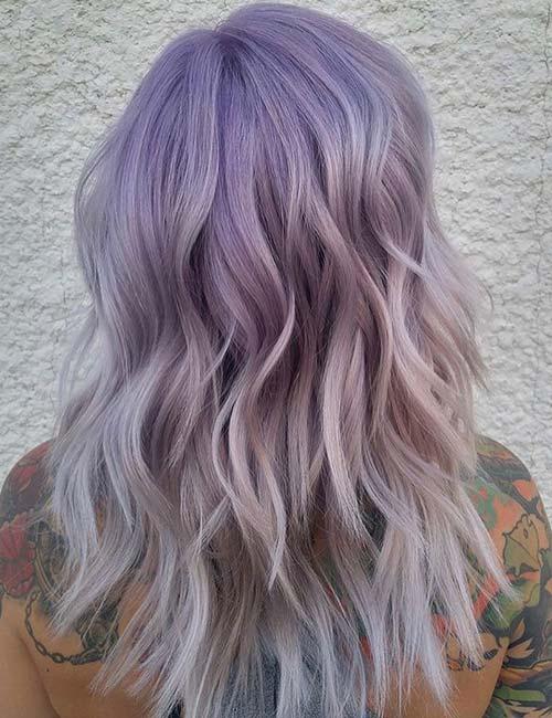 20 Breathtaking Purple Ombre Hair Color Ideas