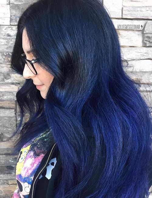Midnight waters hair color