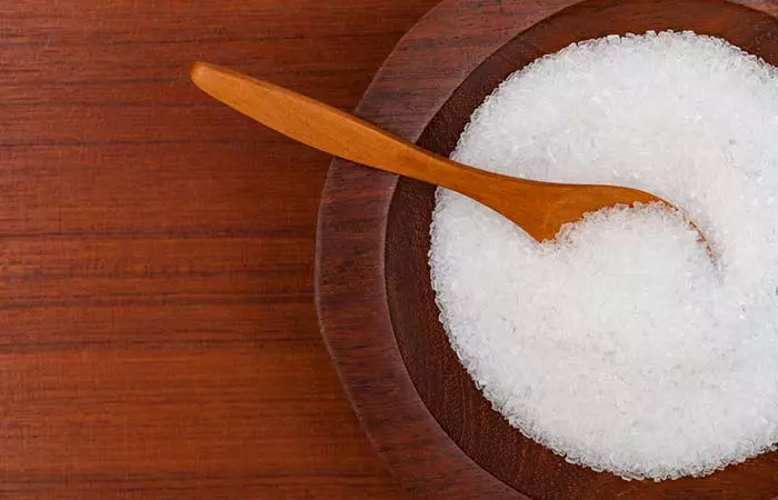 Epsom salt can be used to get rid of blood clots in the leg