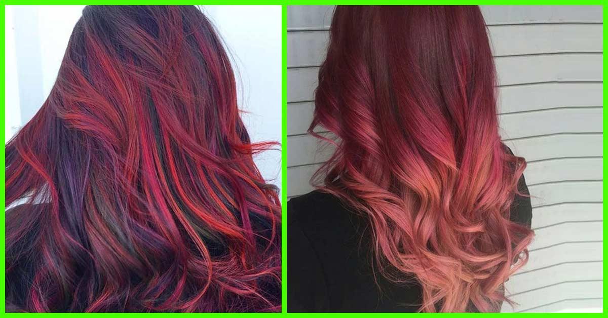 Radical Styling Ideas For Your Red Ombre Hair