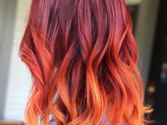 20 Radical Styling Ideas For Your Red Ombre Hair