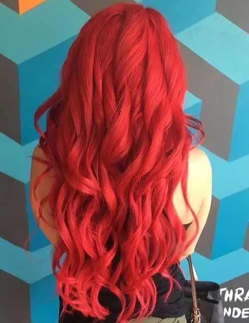 The Little Mermaid hair color