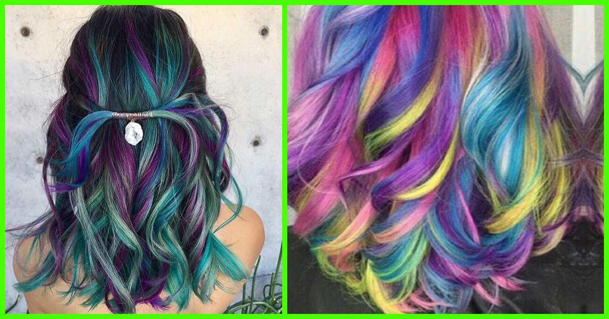 dark blue mermaid hair