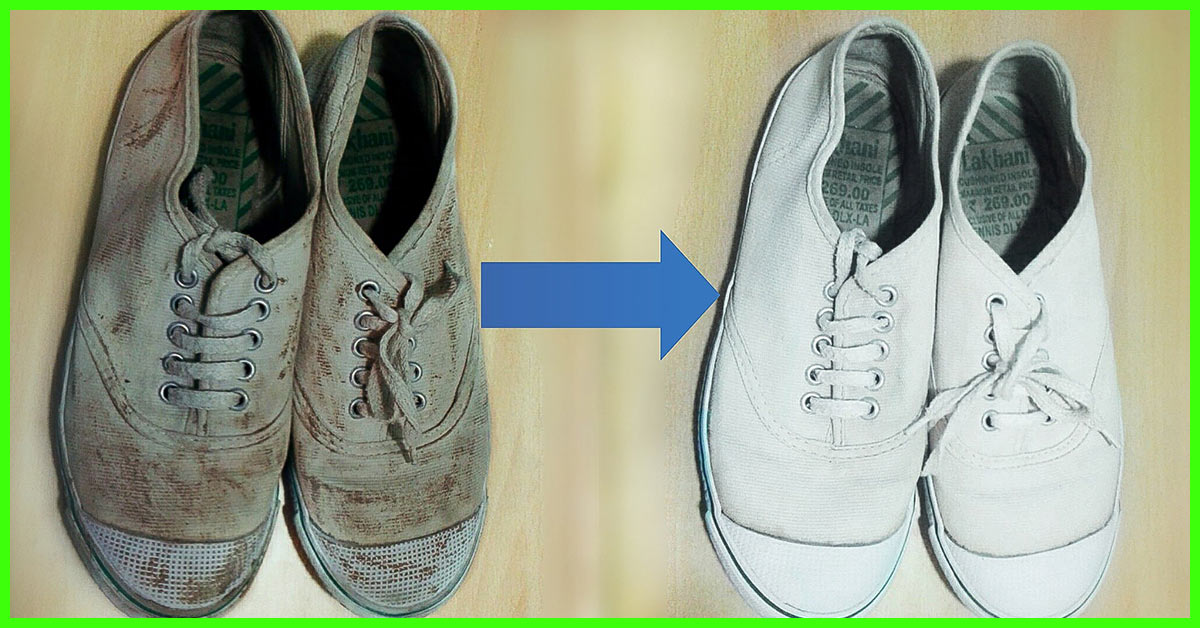 how to quickly clean white converse