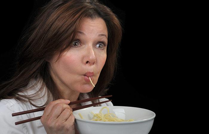 6. Messy Eating