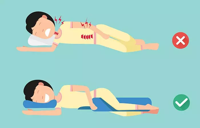 6. Posture Problem Due To Pillow