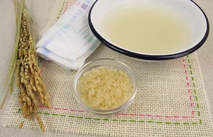 6.Rice Water