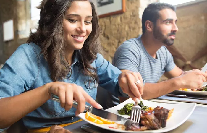 7.Fetch Your Food From The Plate To Your Face, Not Your Face To The Food On Your Plate
