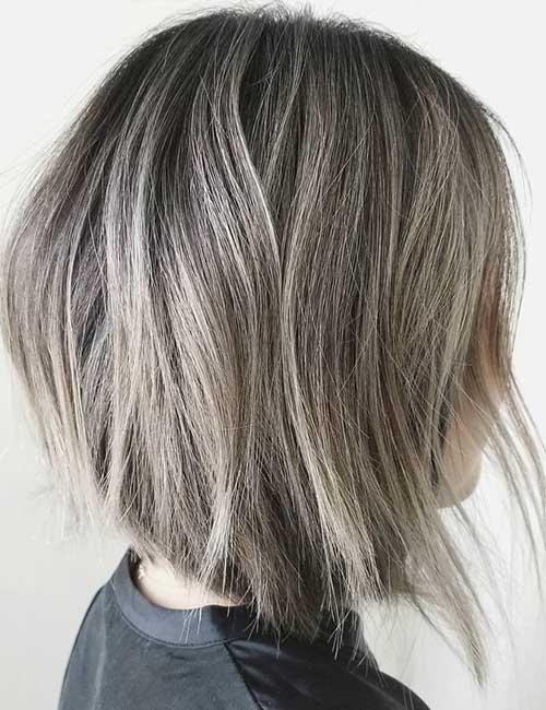 Ash Gray Balayage By Tony Yelp