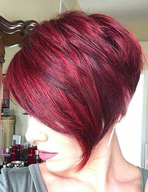 Short Hairstyles Red Hair