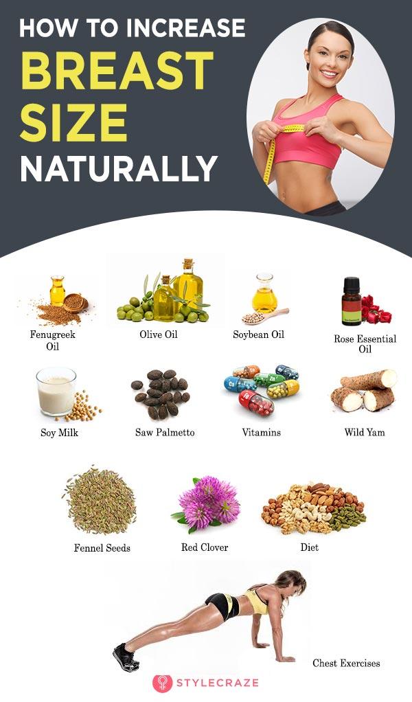 How To Increase Breast Size: 4 Natural Ways To Try