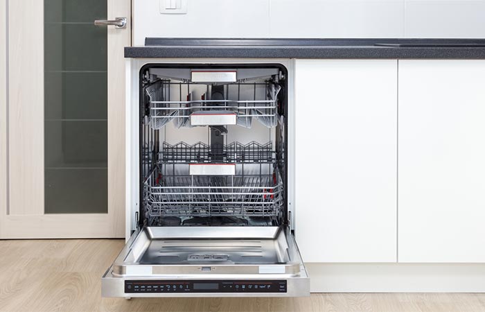 Not Cleaning The Interiors of Your Dishwasher