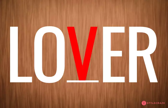 1. If You See The Word LOVER Then…