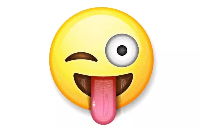 10. The Tongue-Out Winking Face