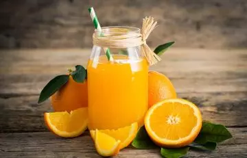 Orange juice to treat dehydration