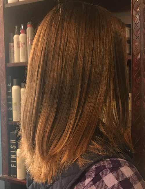 Tawny brown hair color for brunettes
