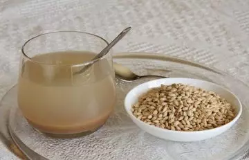 Barley water to treat dehydration