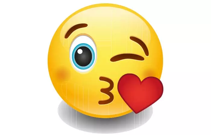 3. The Blowing Kiss Face