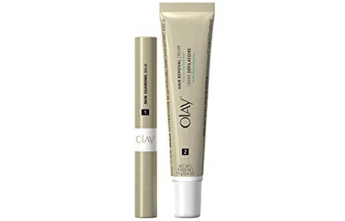  4. Olay Smooth Finish Facial Hair Removal