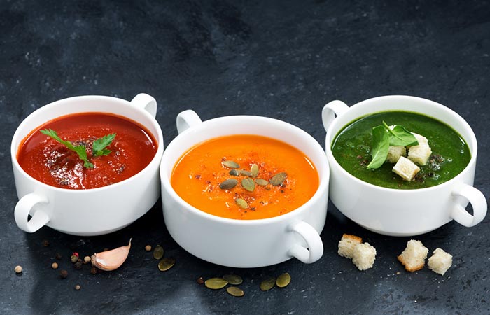Soups to treat dehydration