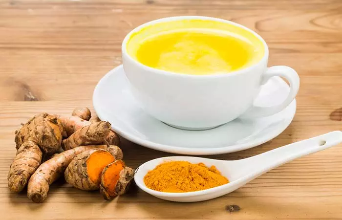 Turmeric with milk to stop grinding teeth in your sleep