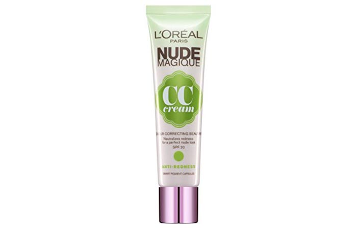 5. L'Oréal Nude Magique Anti-Redness CC Cream