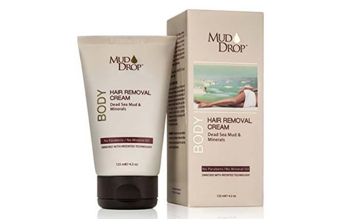 5. Mud Drop Hair Removal Cream