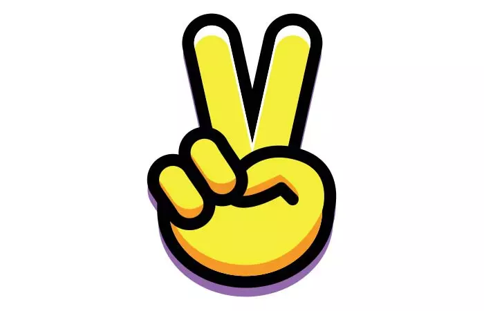 5. The Hand Peace Sign