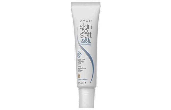 7. Avon Skin So Soft Hair Removal Cream
