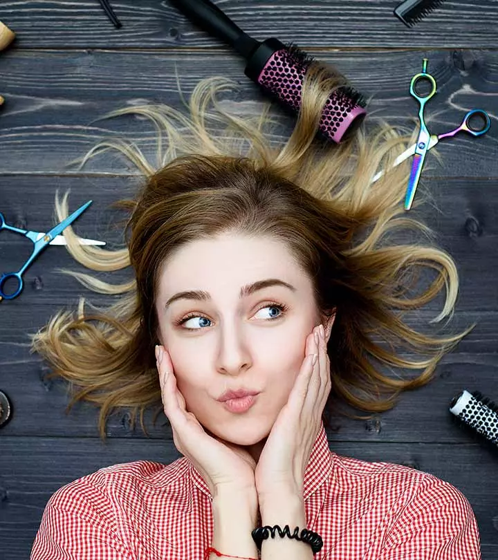10 Amazing Ways To Do A Hair Makeover & Signs You Need One Women Applying Makeup For A Makeover