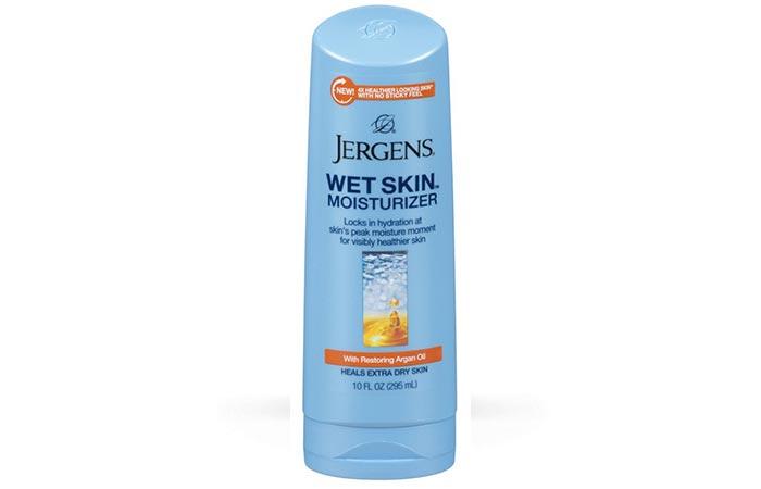 10 Best In Shower Lotions To Look Out For 2019 Jergens Wet Skin Moisturizer With Restoring Argan Oil In Shower Lotions
