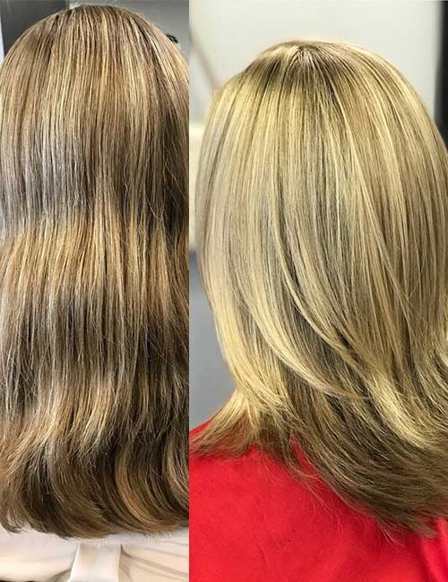 Layers for hair makeover
