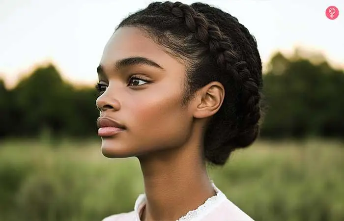 Milkmaid braid