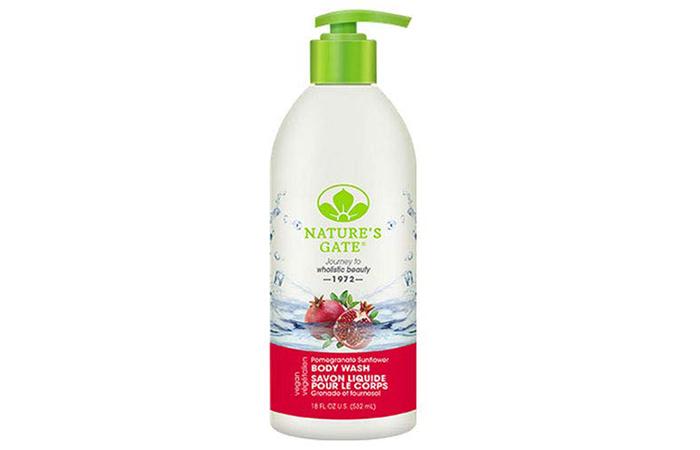 Nature’s Gate Pomegranate Sunflower Body Wash - Organic Body Washes