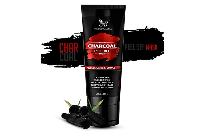 The Body Avenue Activated Charcoal Peel Off Mask