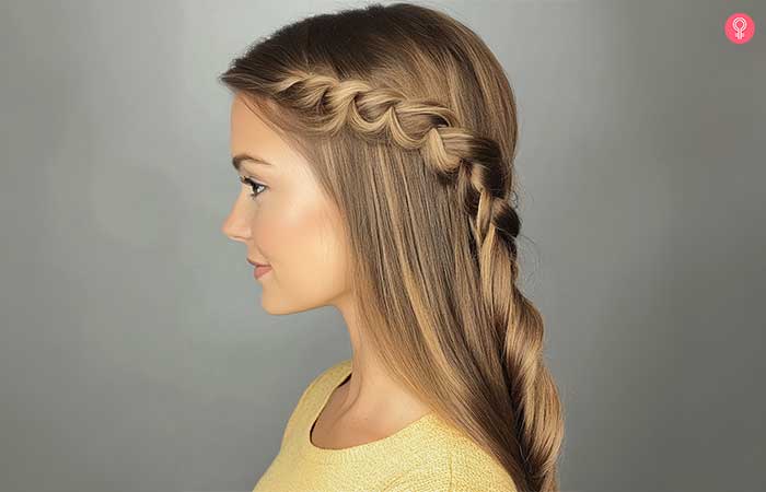 Waterfall braid