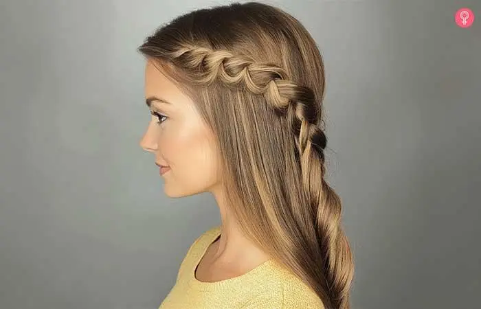 Waterfall braid