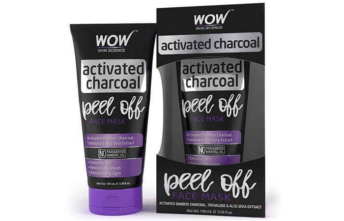 Wow Activated Charcoal Peel-Off Face Mask