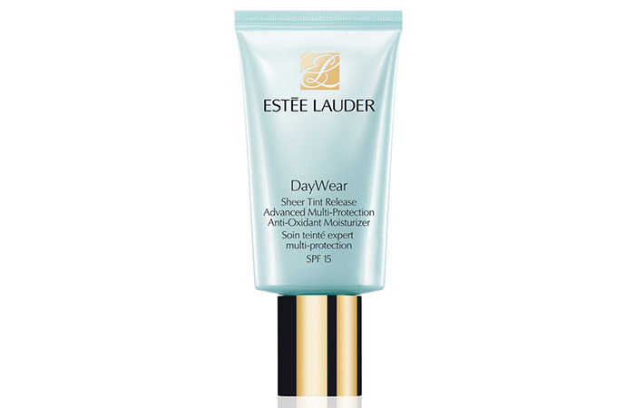 Estee Lauder dagtøj Sheer Tint Release avanceret Multi-beskyttelse Anti-iltningsmiddel fugtighedscreme SPF 15