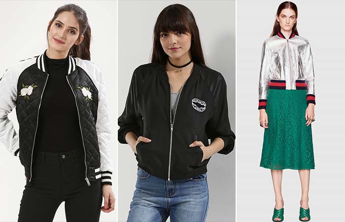 Bomber jacket for a casual yet chic look