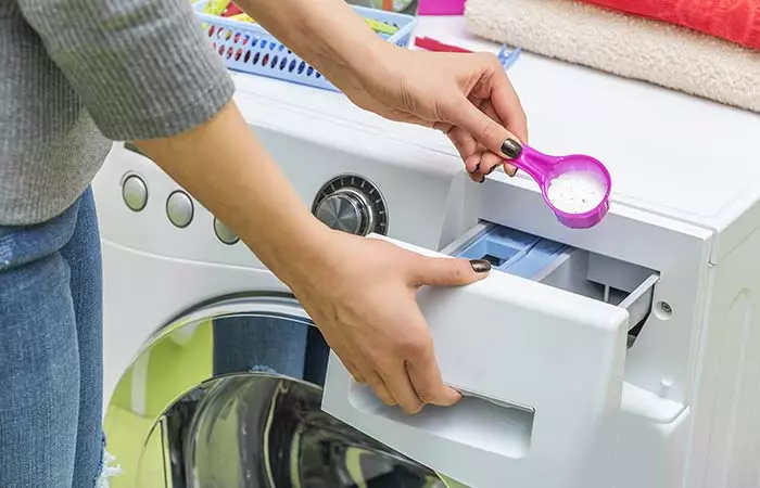 6. Don’t Just Throw The Detergent Into The Washing Machine